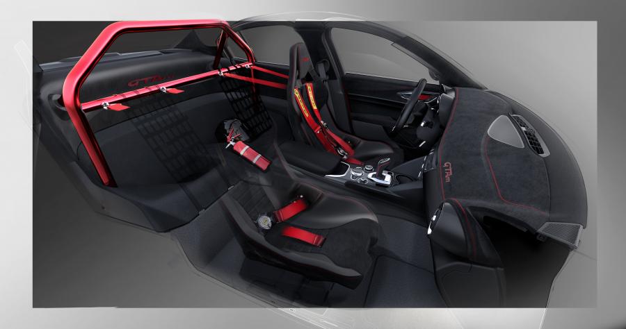 Эскиз Alfa Romeo Giulia GTAm (952) 2020 года  (фото 23 из 59)